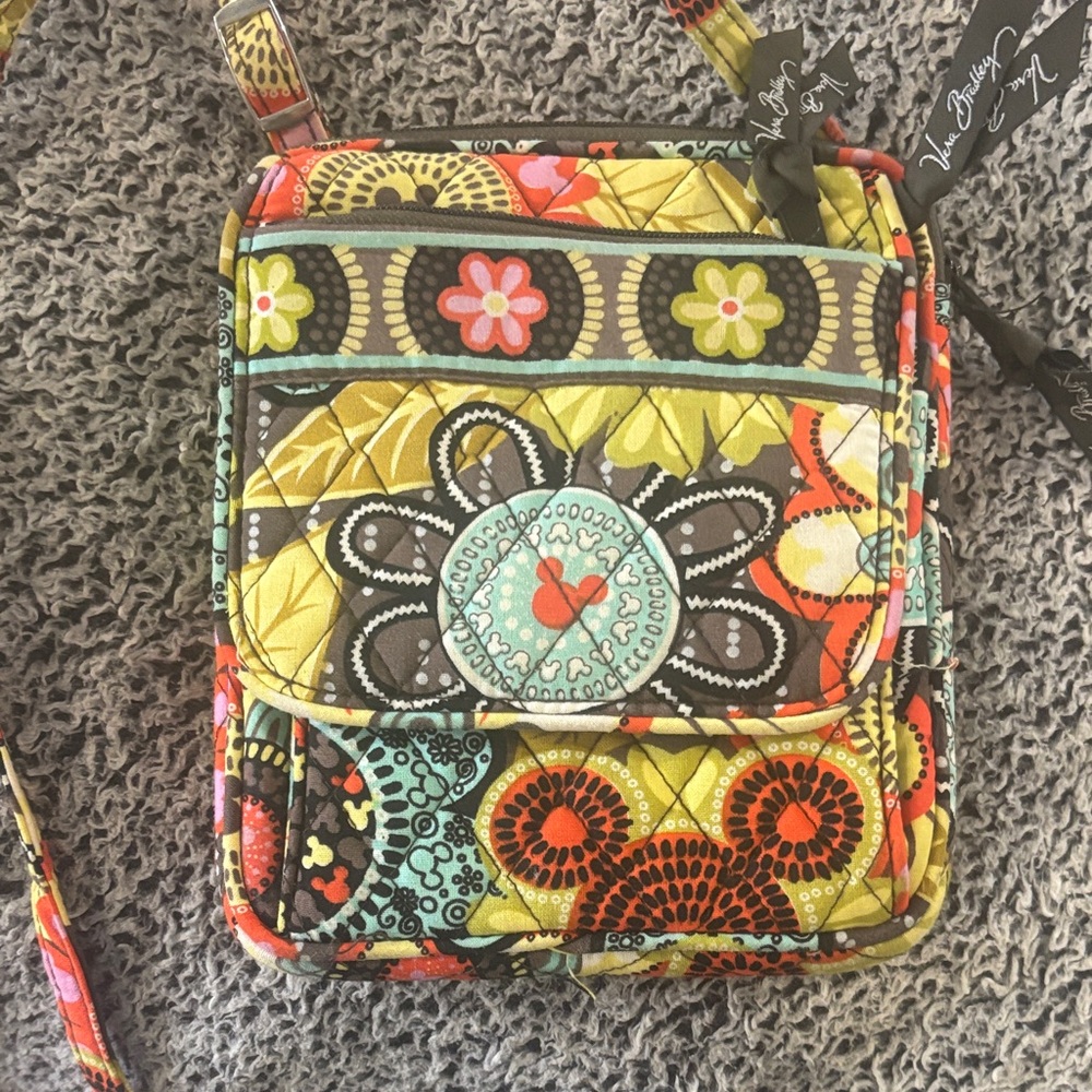 Vera Bradley Floral Patchwork Crossbody Bag